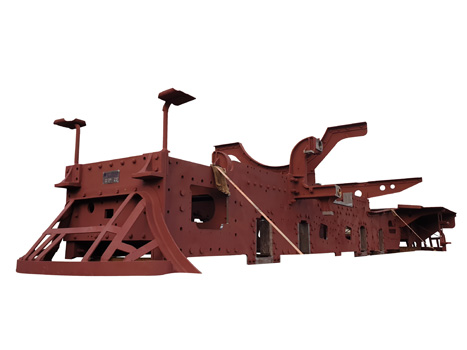 Bogie Frame for X Class loco
